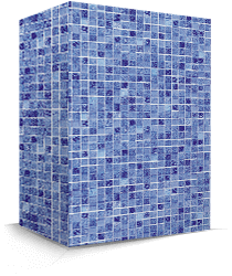 Vinil para piscina Caribe Fundo