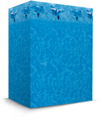 Vinil para piscina Golfinhos 3D