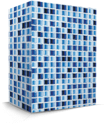 Vinil para piscina Vidro